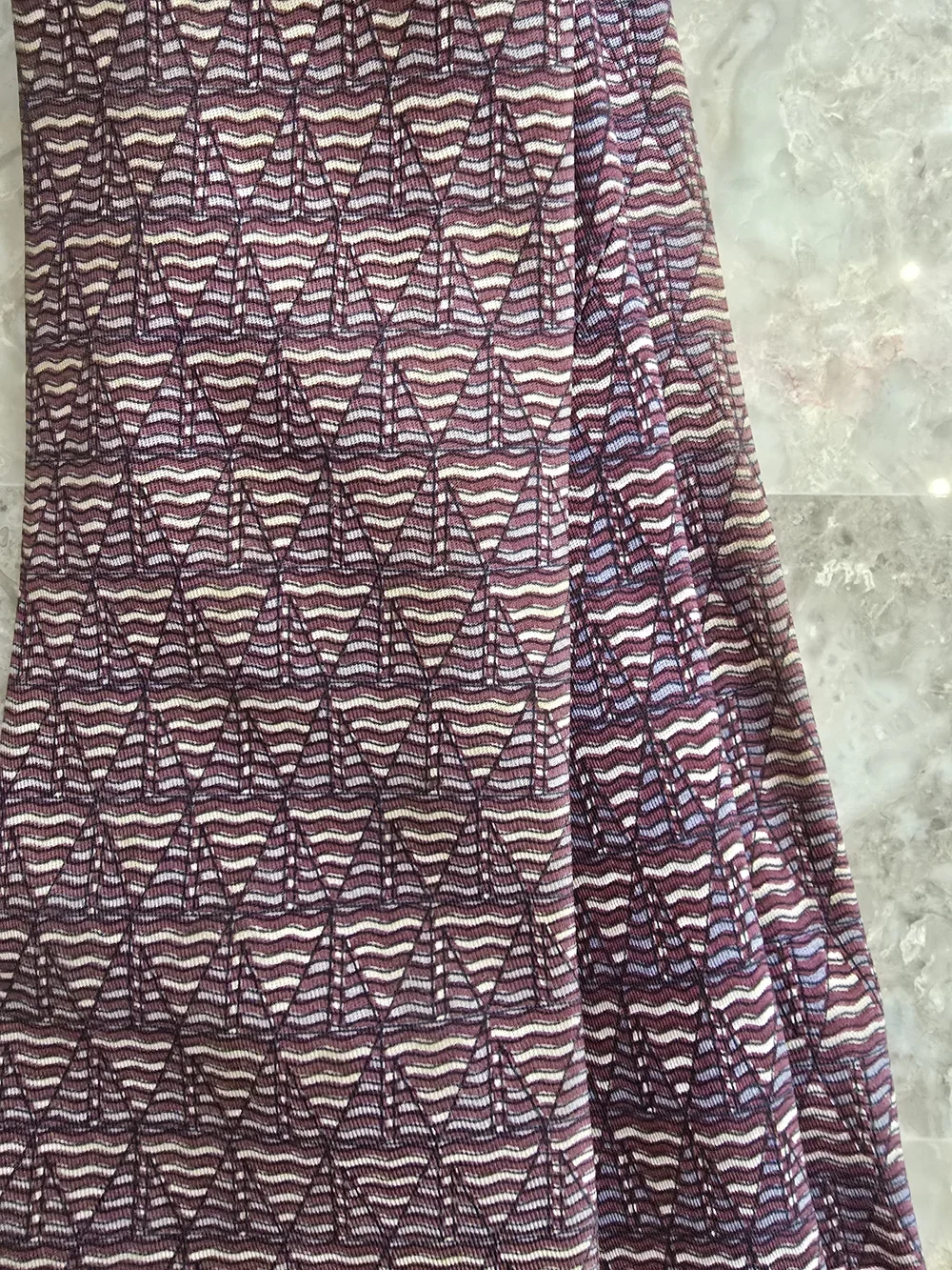 Hermes Geometric Silk Tie